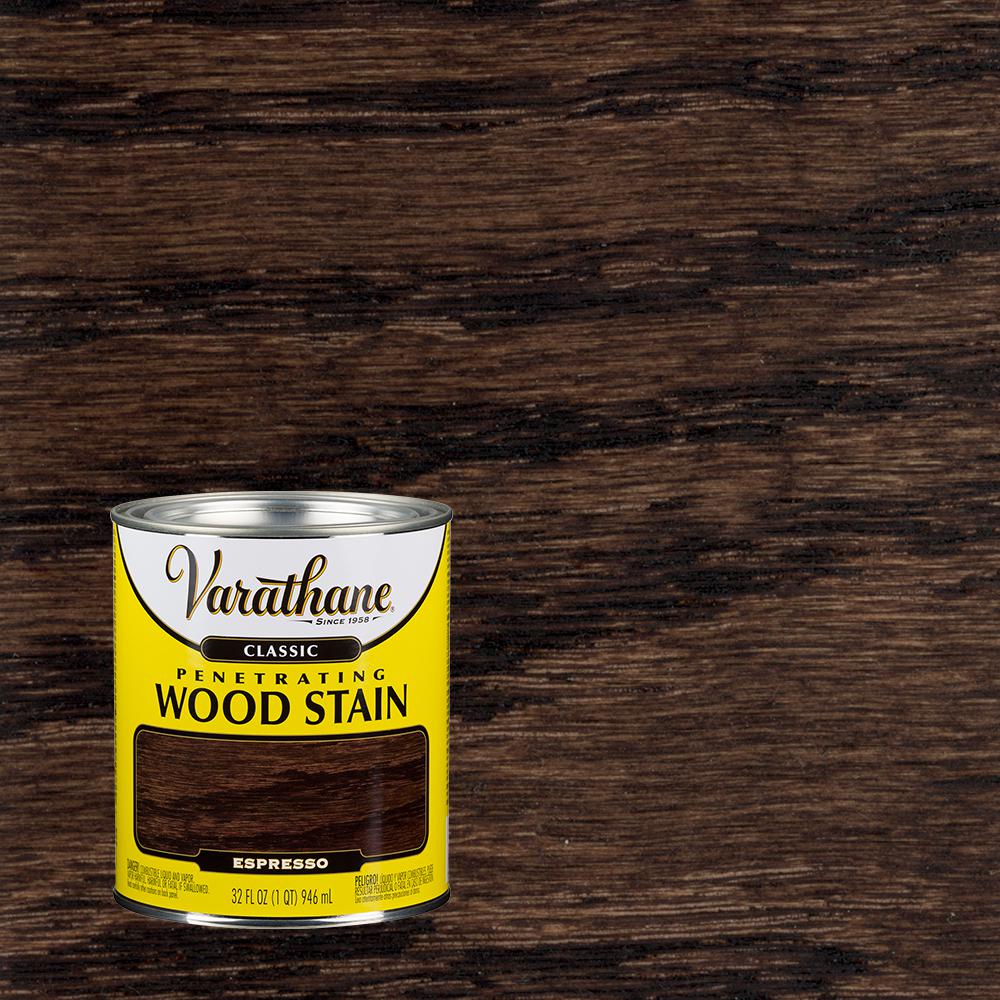 Varathane 1 qt. Espresso Classic Wood Interior Stain ...