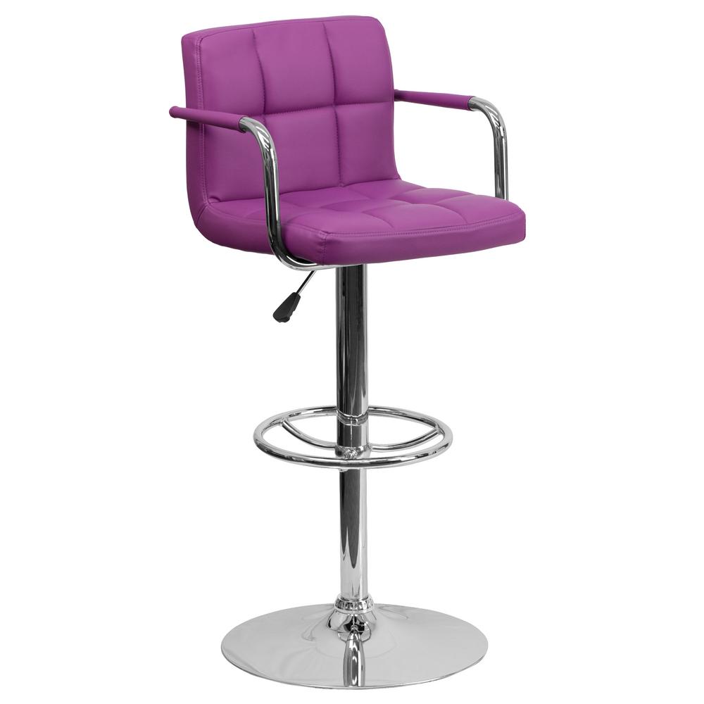 Purple Bar Stools