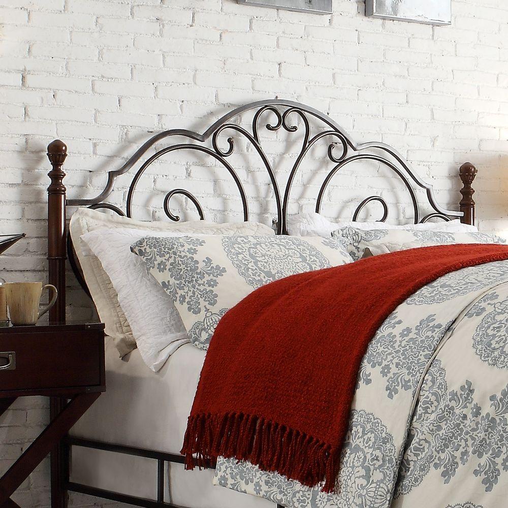 Homesullivan Talbert Antique Bronze Cherry Queen Headboard 404513q Homesullivan Talbert Antique Bronze Cherry Queen Headboard 404513q 1 The Home Depot