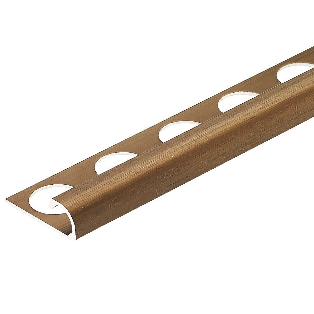 Custom Building Products Tuscan Gold 3/8 in. x 98.5 in. Aluminum R