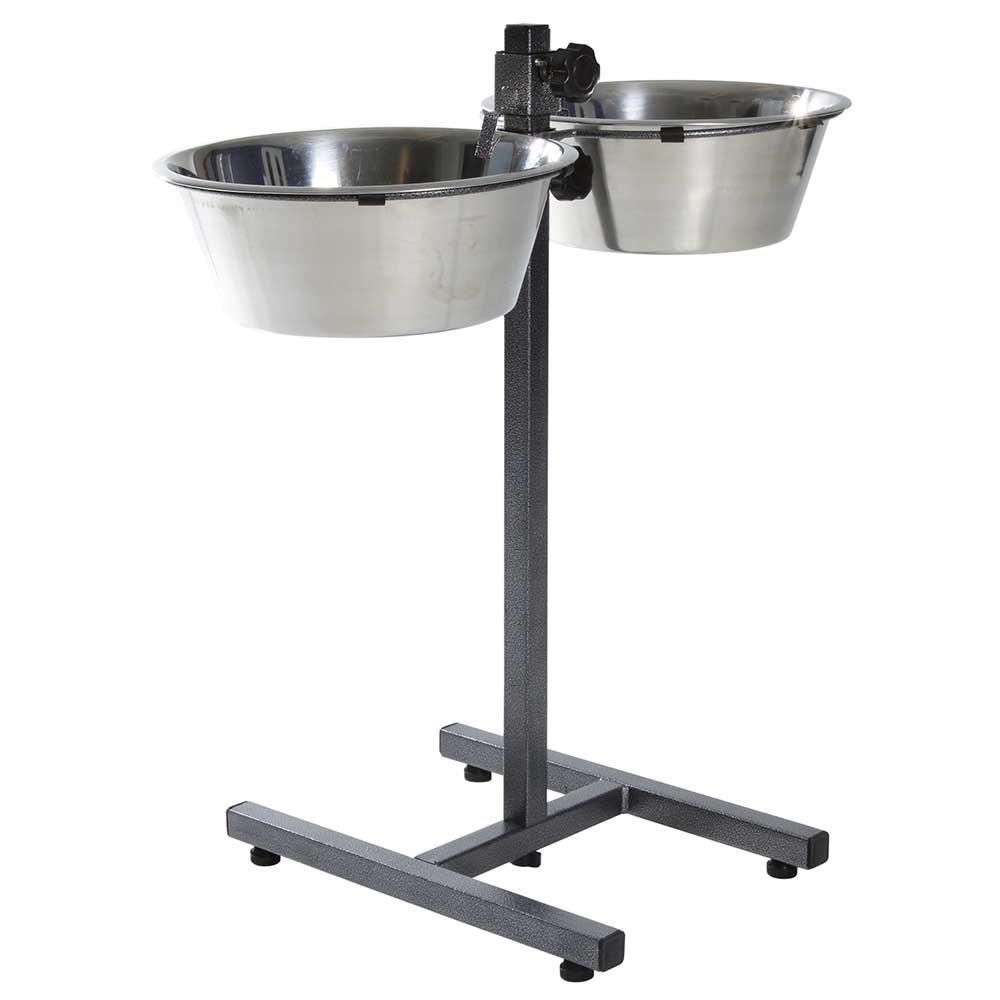 adjustable height dog bowl