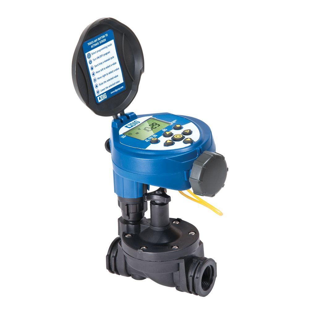 Drip And Soaker Hose Compatible Timers Sprinkler Digital Hose End And In Line Valve Timer
