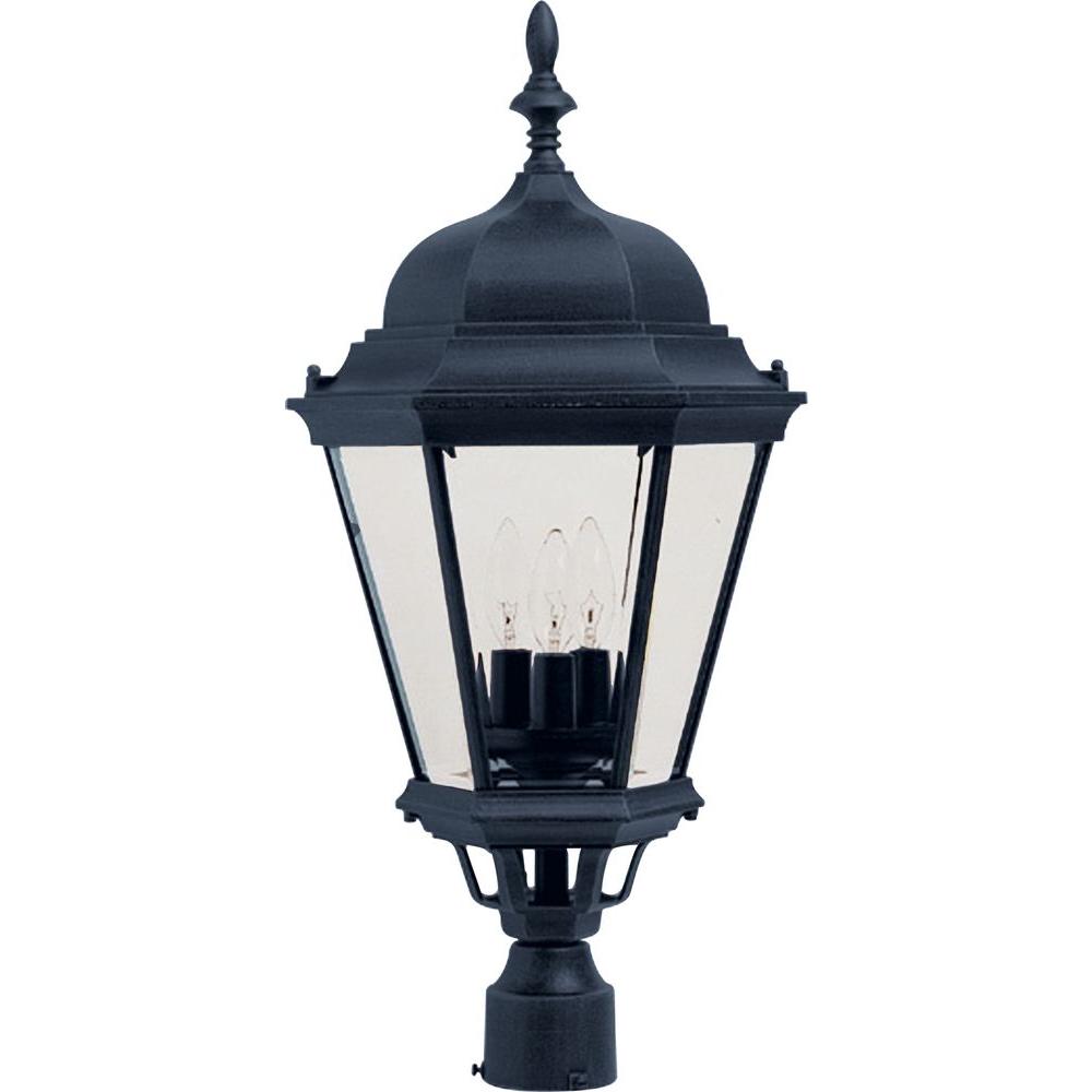 Maxim Lighting Westlake 1 Light Black Outdoor Pole Post Mount 1005bk The Home Depot - Garden Lights Pole Mount Maxim Lighting Westlake 1 Light Black Outdoor Pole Post Mount 1005bk The Home Depot - Garden Lights Pole Mount