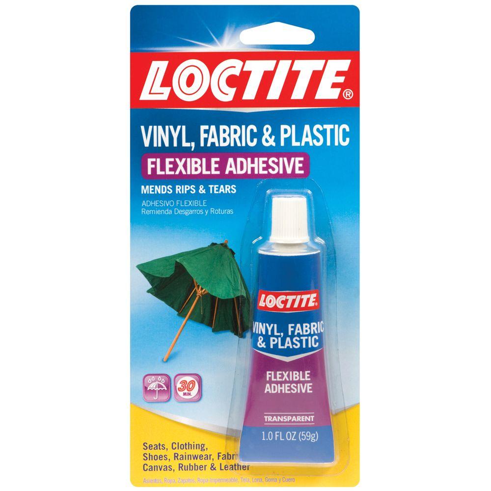 glue nylon material 1 Fabric Vinyl, and Adhesive oz. Plastic fl. Loctite