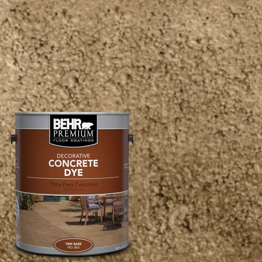 BEHR Premium 1 gal. CD807 October Oak Concrete Dye86301 The Home Depot