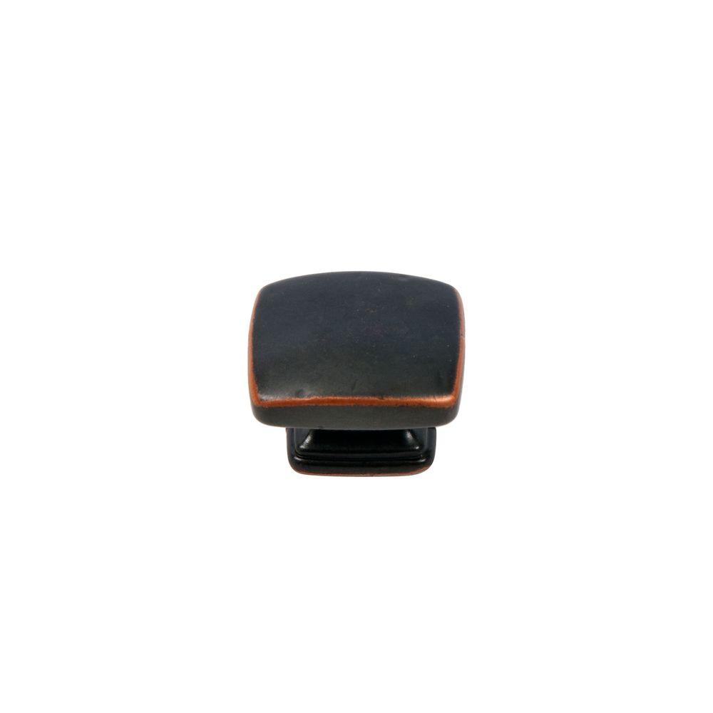 Sumner Street Home Hardware Grayson 1-1/4 in. Oil Rubbed Bronze Rectangle Cabinet Knob-RL020074  The Home Depot