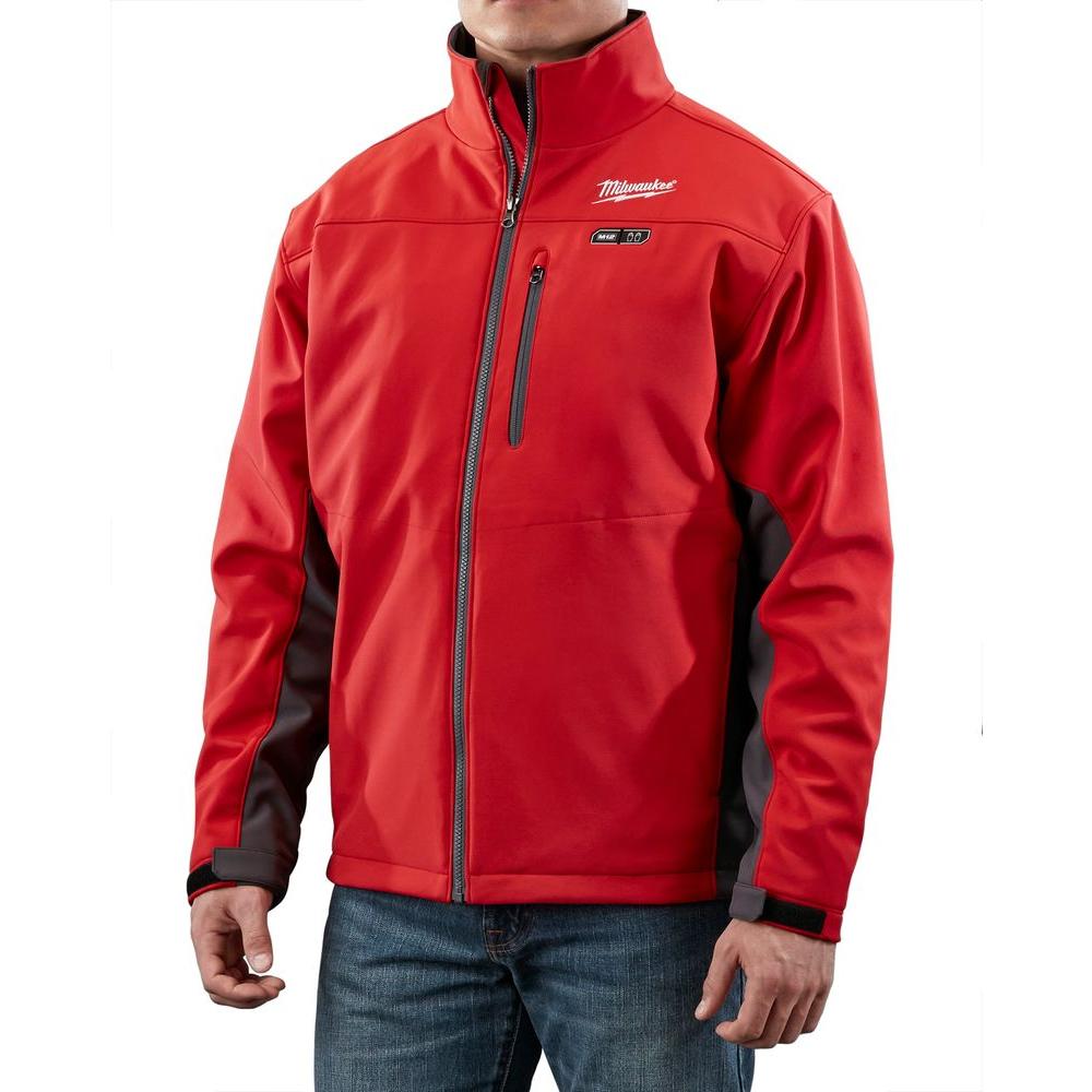 Milwaukee Large M12 Cordless Lithium Ion Red Heated Jacket Jacket Only Milwaukee Large M12 Cordless Lithium Ion Red Heated Jacket Jacket Only