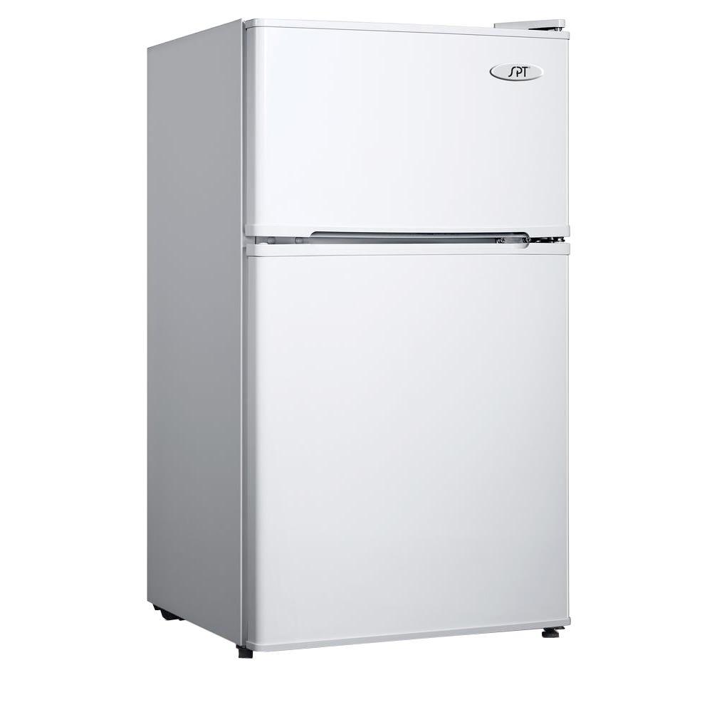 SPT 3.5 cu. ft. Mini Refrigerator in WhiteRF354W The Home Depot