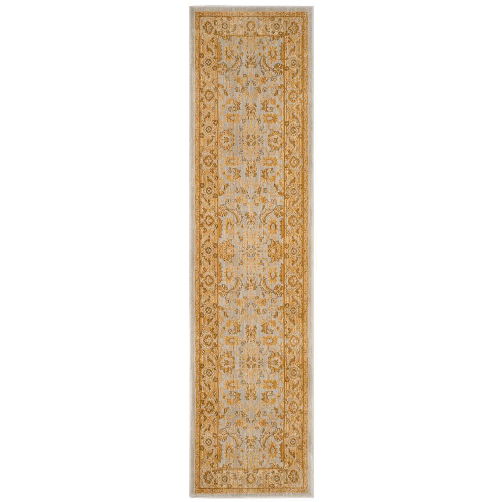 Safavieh Austin Light Blue/Gold 2 ft. x 8 ft. Runner RugAUSL16007920
