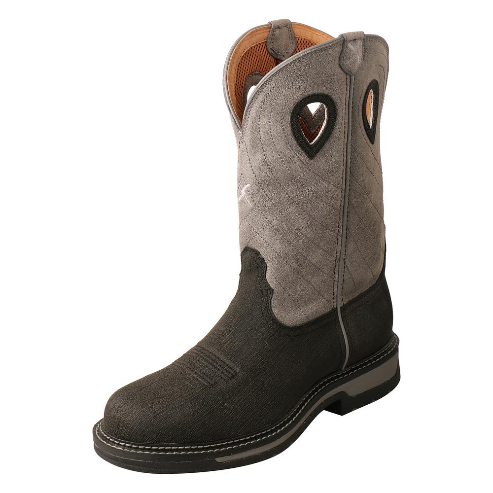 Work Boots - Steel Toe - Charcoal/Grey 