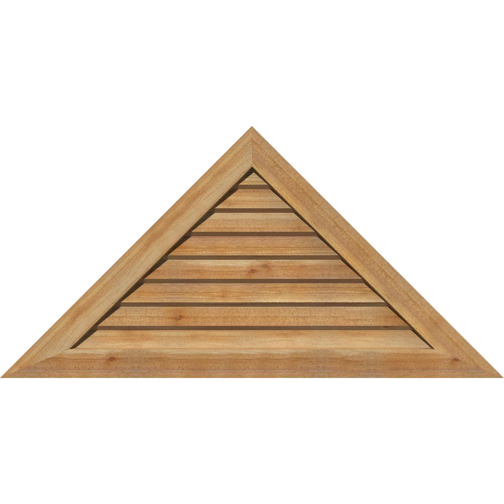 Ekena Millwork 887/8 in. x 405/8 in. Decorative Triangle Gable Vent