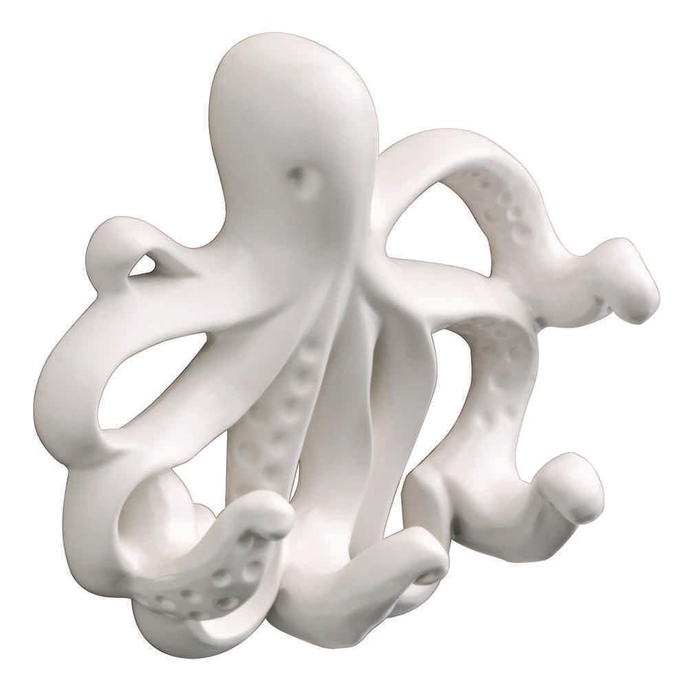 Liberty 5 1 3 In White Octopus Wall Hook