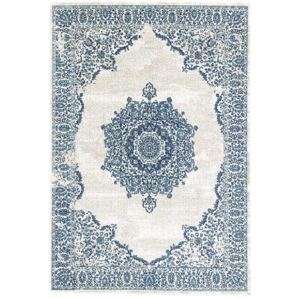 Rugs America Harlow Baltic Blue 8 X 10 Ft Rectangle Oriental Rugs America Harlow Baltic Blue 8 X 10