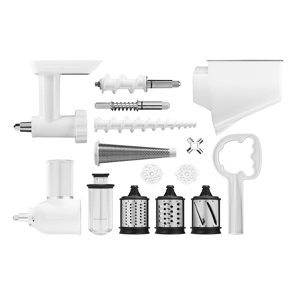 Kitchenaid Slicer Shredder And Grinder Strainer Attachment Pack Kitchenaid Slicer Shredder And Grinder
