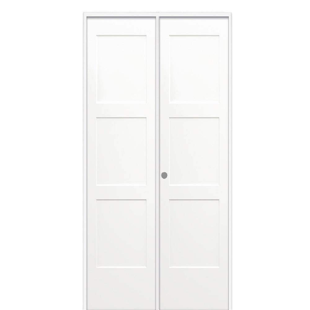 Mmi Door 36 In X 80 In Birkdale Primed Right Handed Solid Core