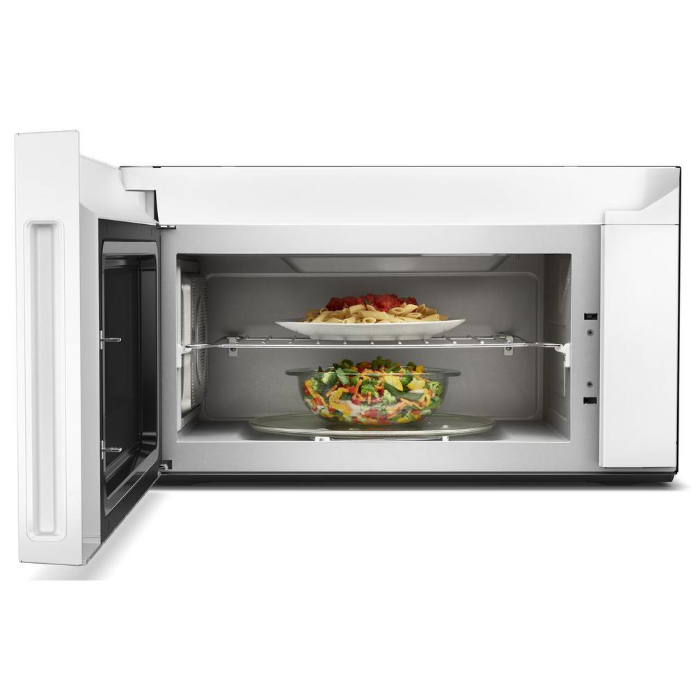 Whirlpool 1 9 Cu Ft Smart Over The Range Convection Microwave In