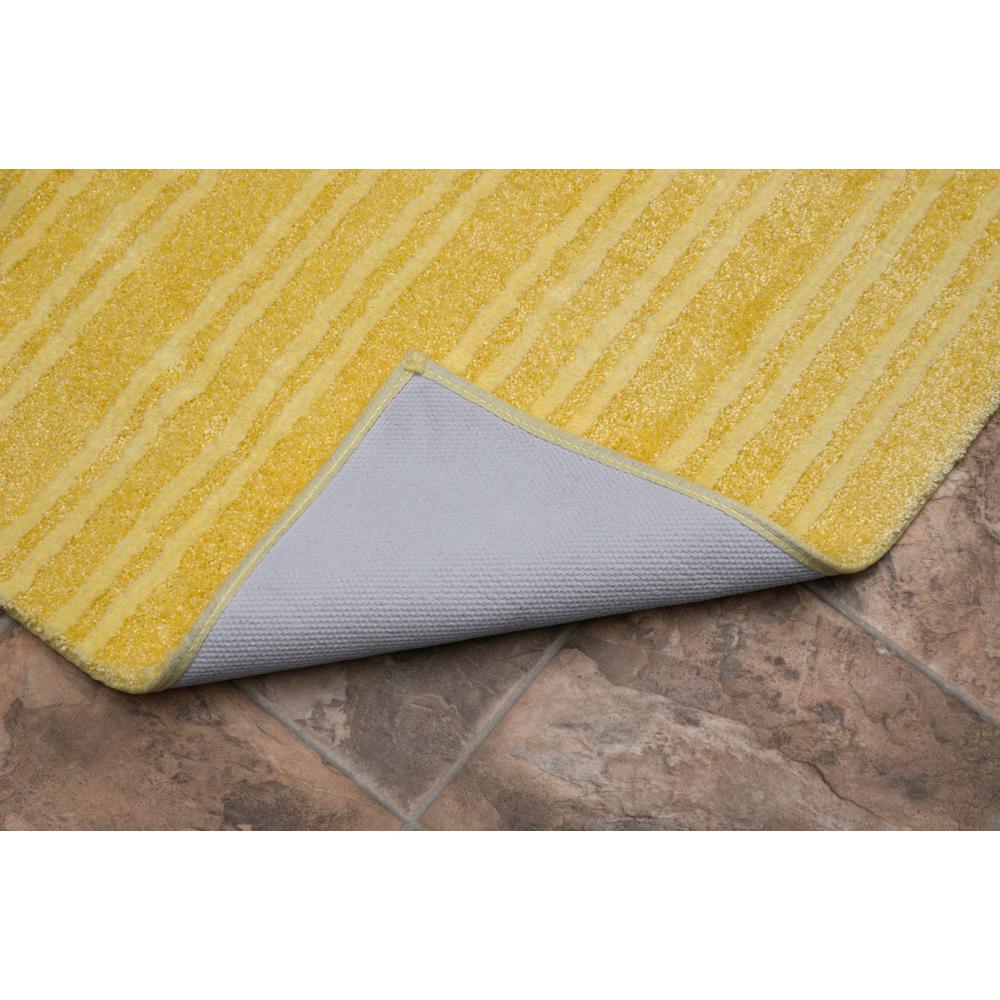 Garland Rug Grand Isle Rubber Ducky Yellow 21 In X 34 In Striped