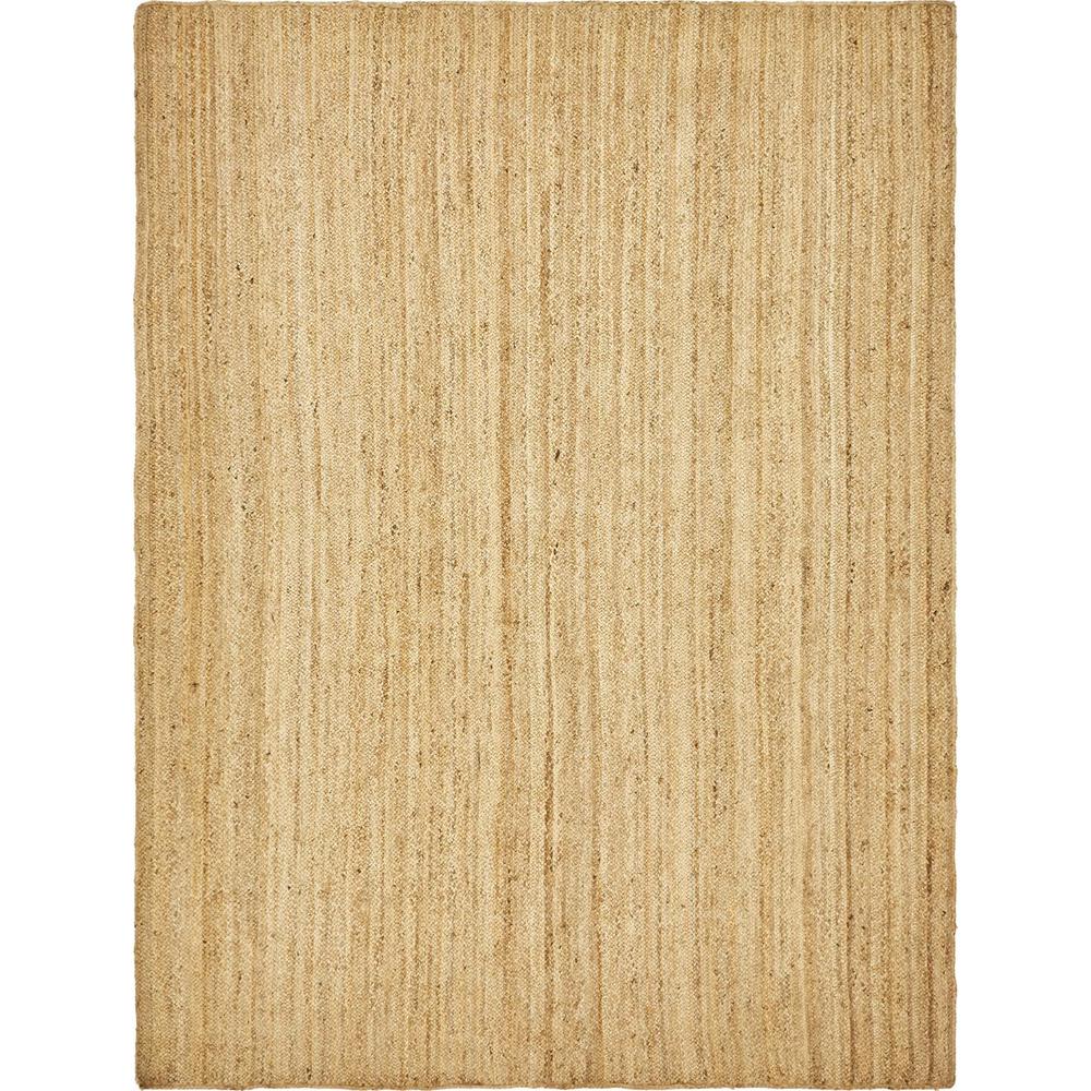 nuLOOM Rigo Jute Natural 9 ft. x 12 ft. Area RugTAJT039012 The Home