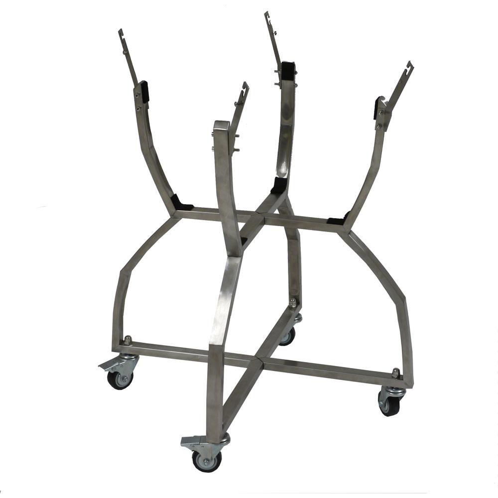 Hanover Kamado Stainless Steel Grill Cart by Hanover