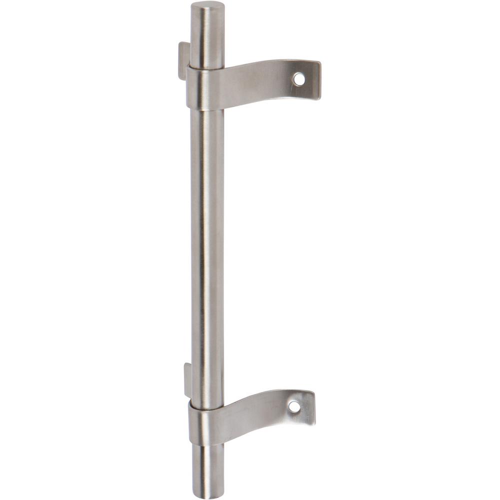 Delaney 7 3 4 In Brushed Steel Barn Door Hardware Tubular H32