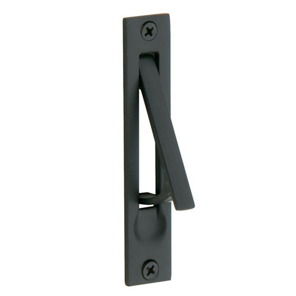 Baldwin OilRubbed Bronze Edge Pull0465.102 The Home Depot