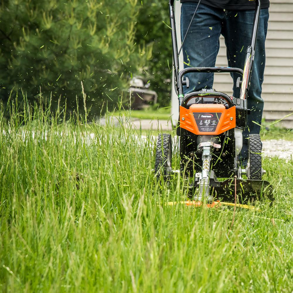 powermate wheeled string trimmer