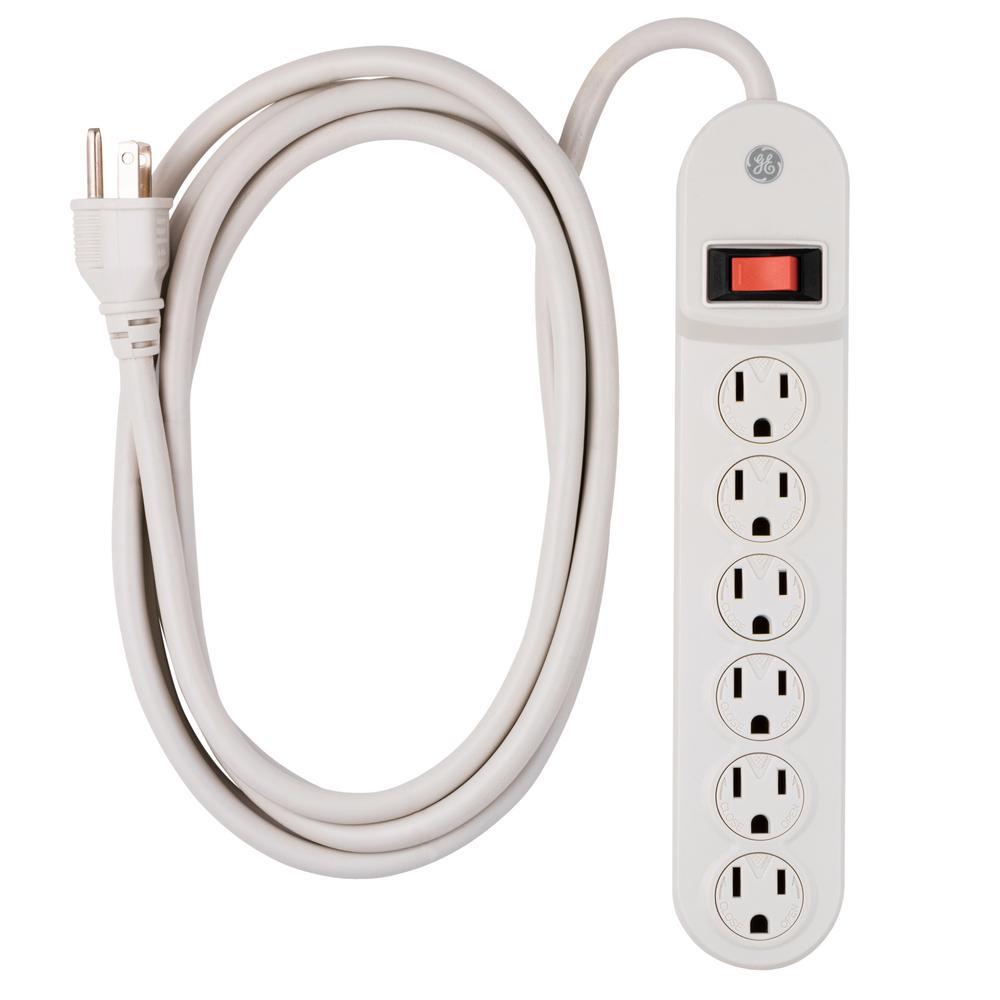 CyberPower 3 ft. 6Outlet Power StripGS60304 The Home Depot
