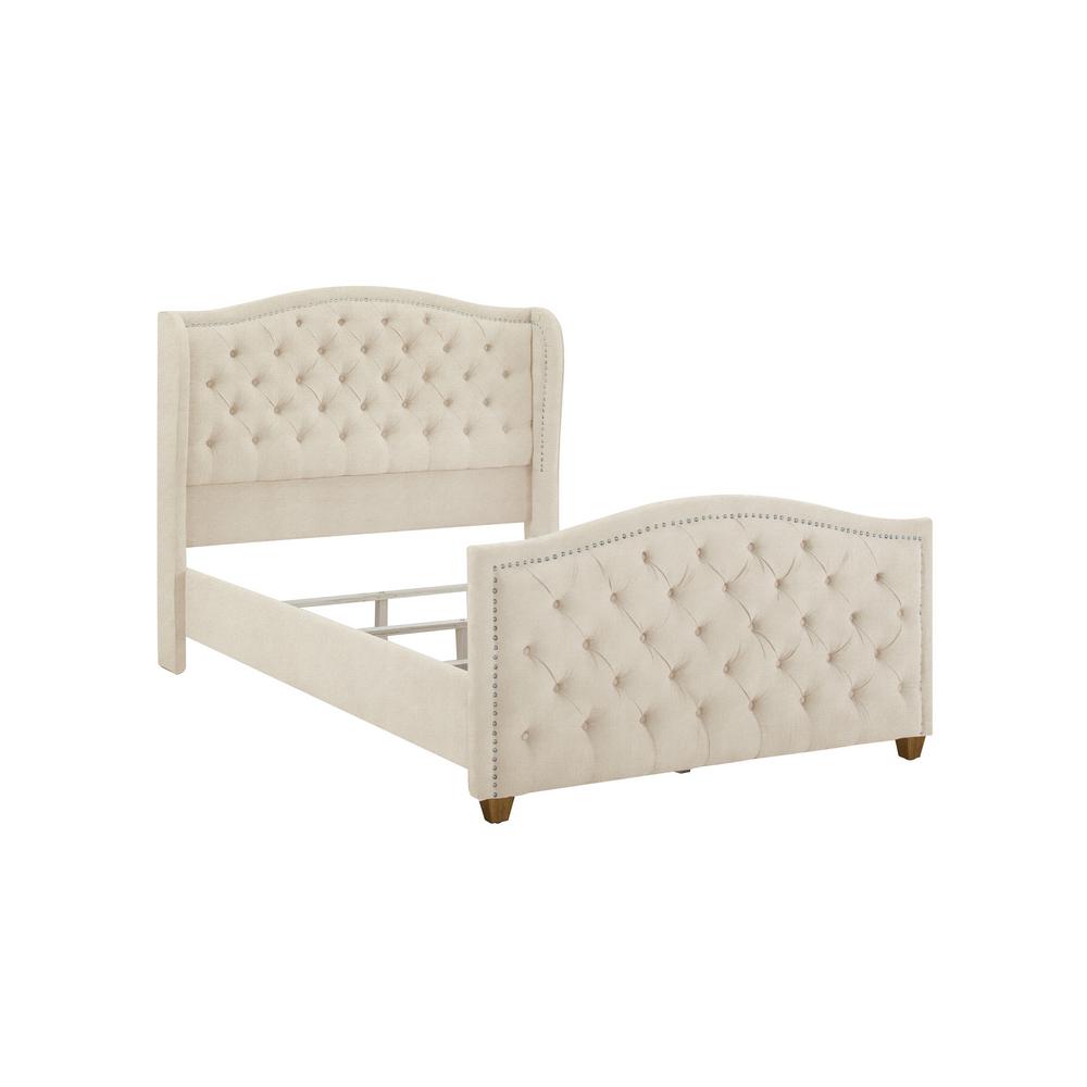 Jennifer Taylor Marcella Sky Neutral Queen Upholstered Bed521303970
