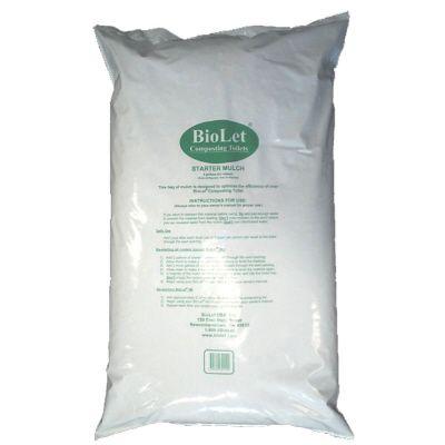 Biolet Bag, 8 Gallon, Compost Mulch For Composting Toilets-starter 