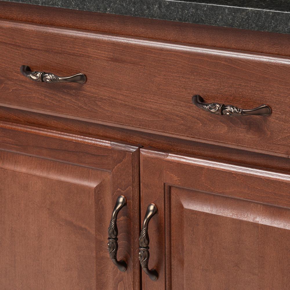 Hickory Hardware Mayfair 96 Mm Center To Center Refined Bronze