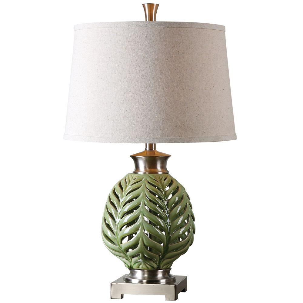Global Direct 27 In Led Lime Green Table Lamp 26285 The Home Led Lime Green Table Lamp