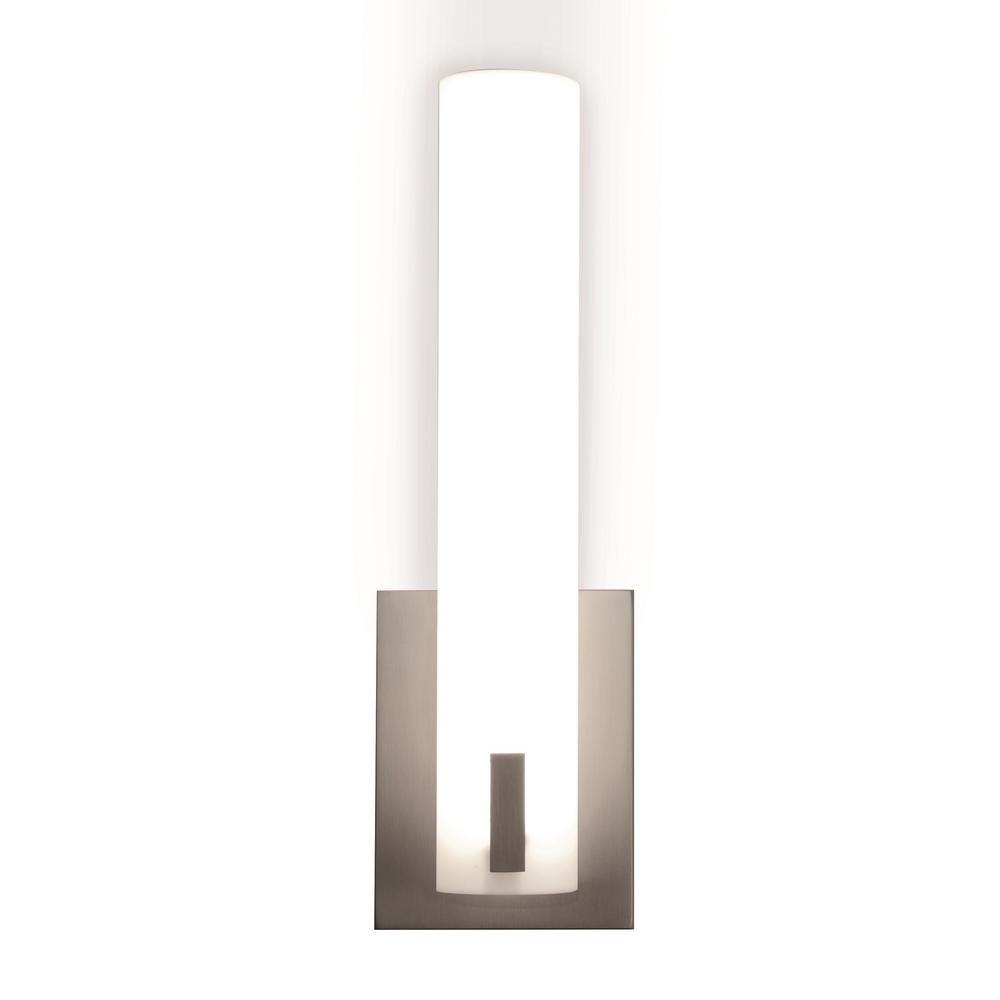 Afx Bowen 15 5 Watt Satin Nickel Integrated Led Bath Light Afx Bowen 15 5 Watt Satin Nickel Integrated Led Bath Light