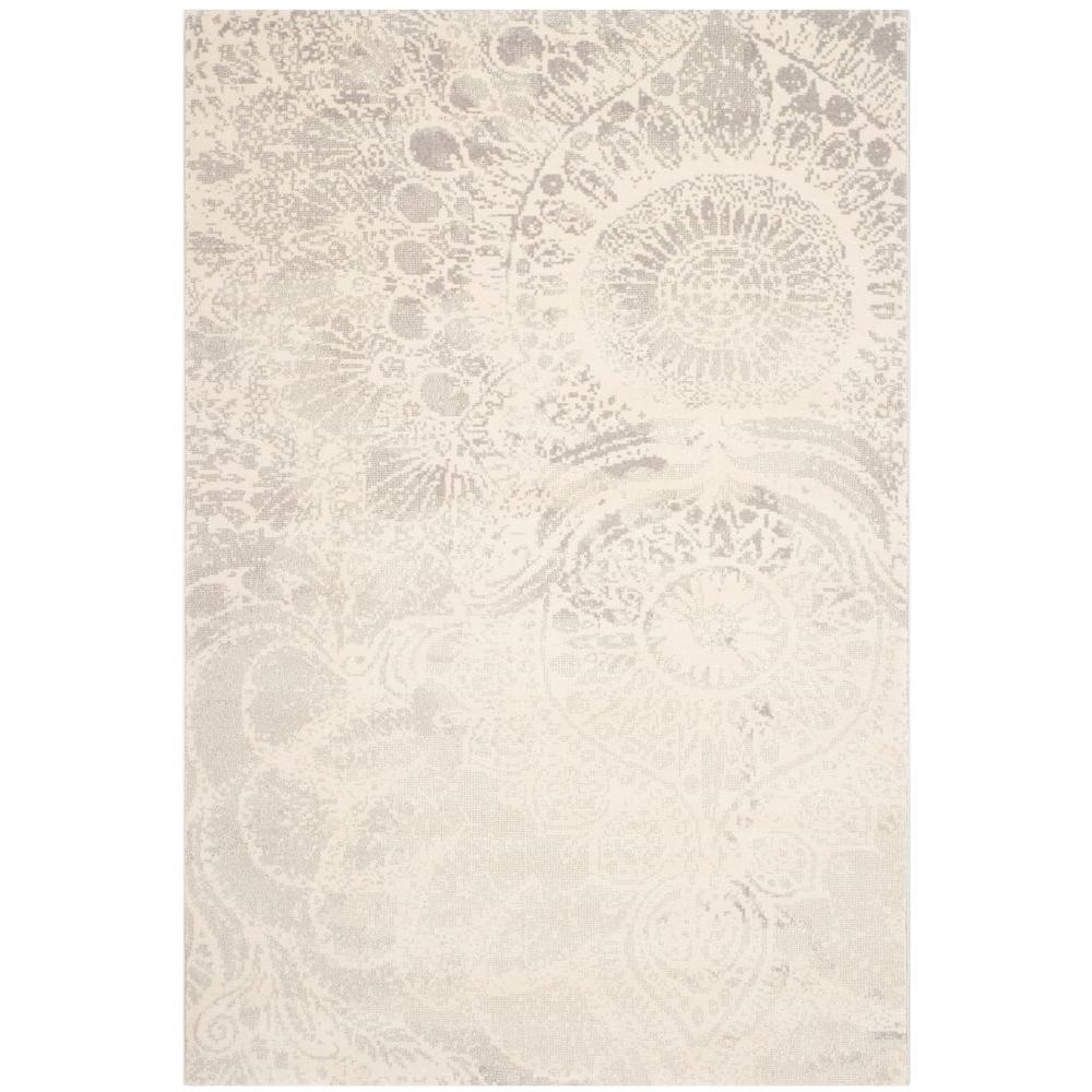 Safavieh Porcello Light Grey Ivory 7 Ft X 10 Area Rug