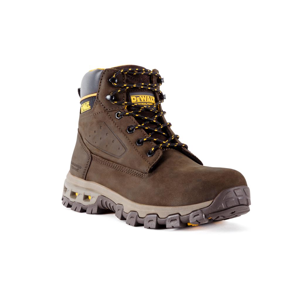 DEWALT Men's Halogen 6'' Work Boots - Steel Toe - Brown Crazy Horse Size 8.5(M) was $104.99 now $68.24 (35.0% off)