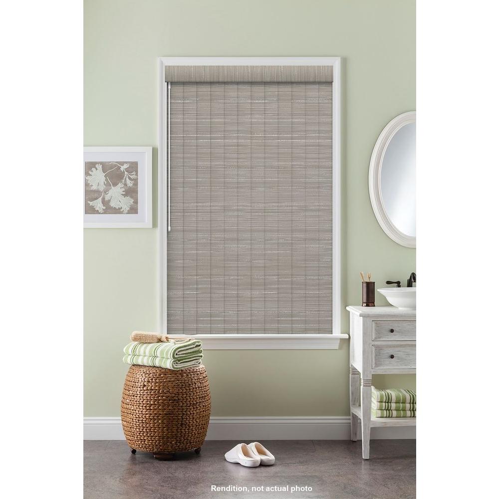 Gray Vertical Blinds The Home Depot 3 5 In W X 72 L Sula Dove Gray