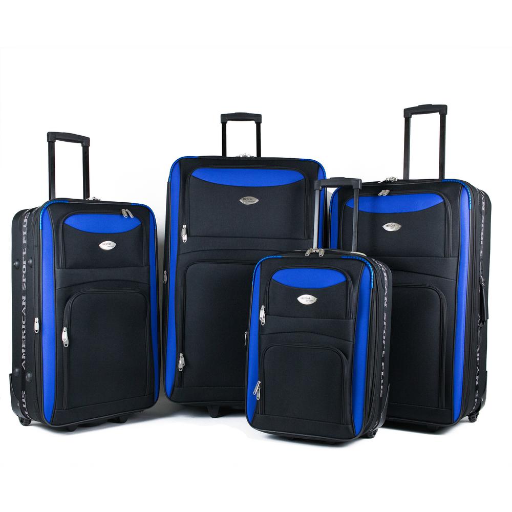 American Luggage Set Of 2 Luggage 30Inch  & 22Inch - Blue main image 1