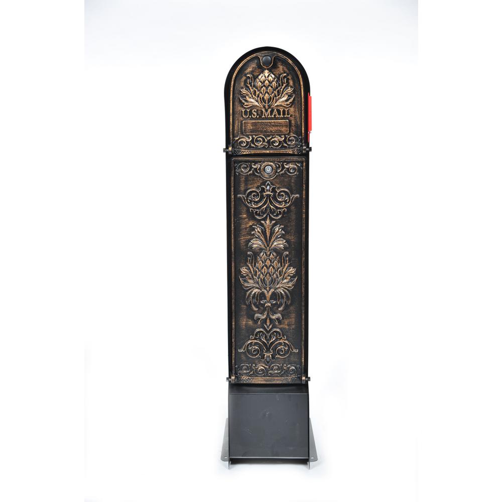 Ore Mailboxes Hos Pineapple 4 Door Front And Back Access Lockable
