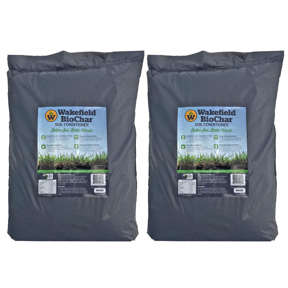 Unbranded Wakefield 1 cu. ft. Bag Premium Biochar Organic Garden Soil