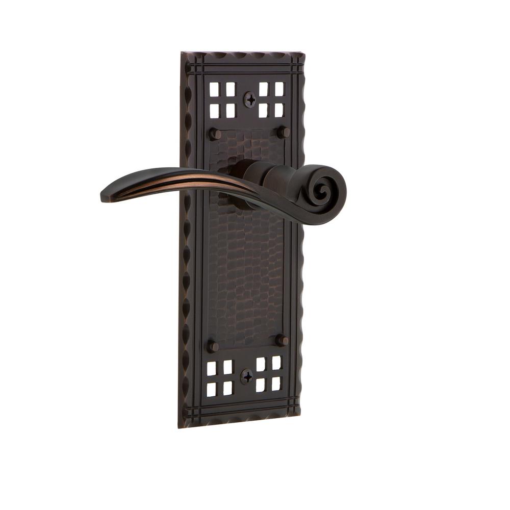 Nostalgic Warehouse Craftsman Plate Timeless Bronze Double Dummy