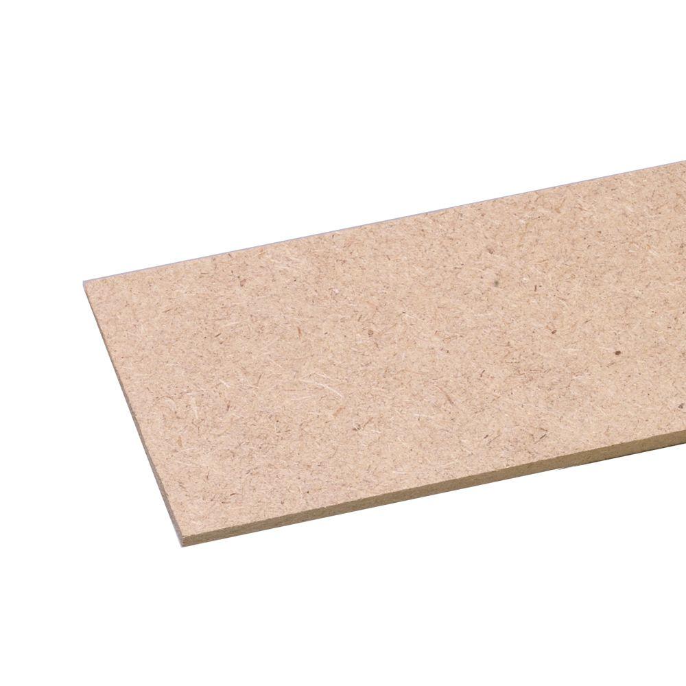 MDF Bender Board (Common: 1/4 in. x 3-3/4 in. x 97 in ...