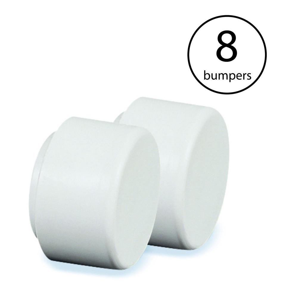 Swimline In Ground Swimming Pool Ladder Replacement Rubber Bumpers, 8 Bumpers4 x 87902 The