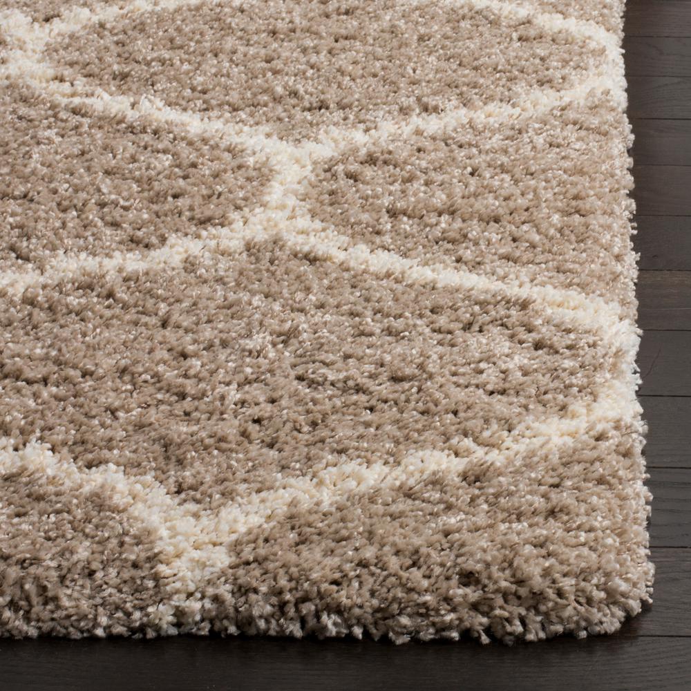 Safavieh Hudson Shag Beige Ivory 8 Ft X 10 Ft Area Rug Sgh280s 8 The Home Depot