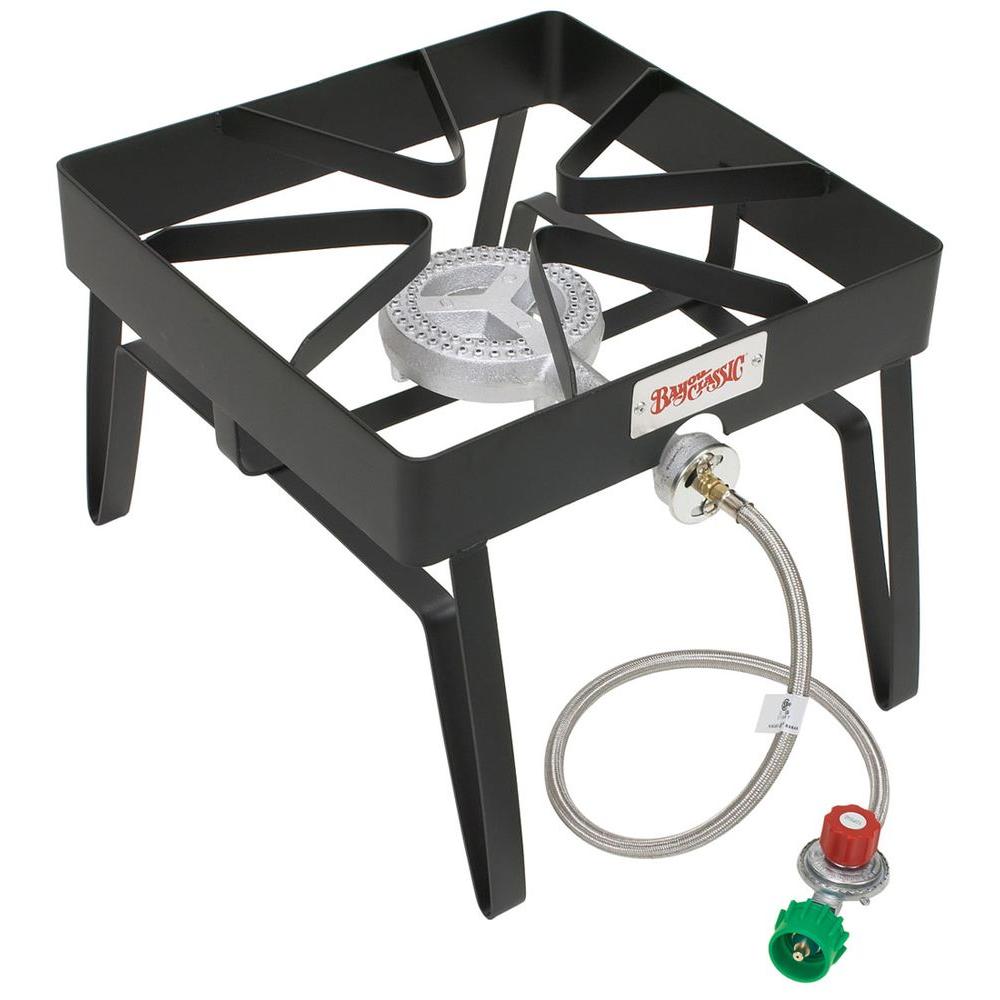 Bayou Classic 55,000 BTU Propane Gas Single Burner Outdoor Stove-SQ14 ...