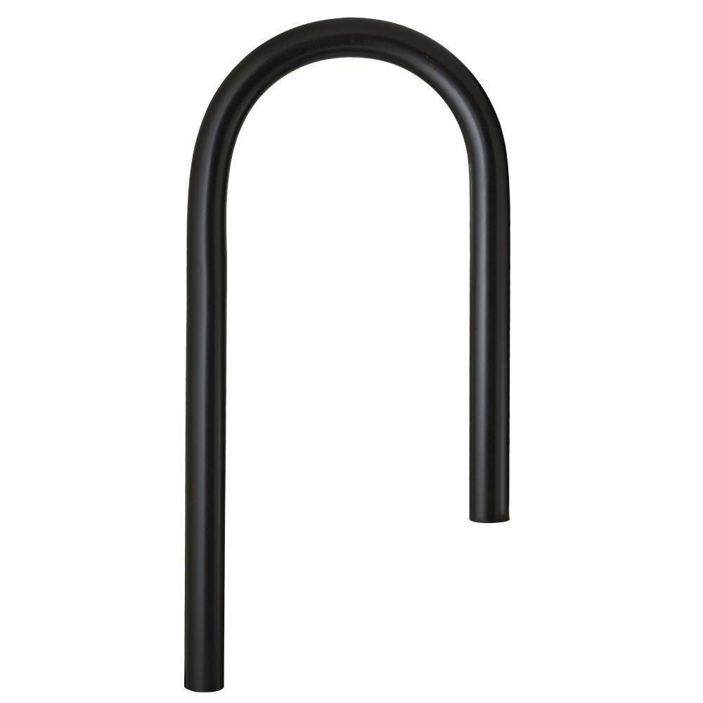 DeckoRail Black ADA Hand Rail Handicap Loop236606 The Home Depot