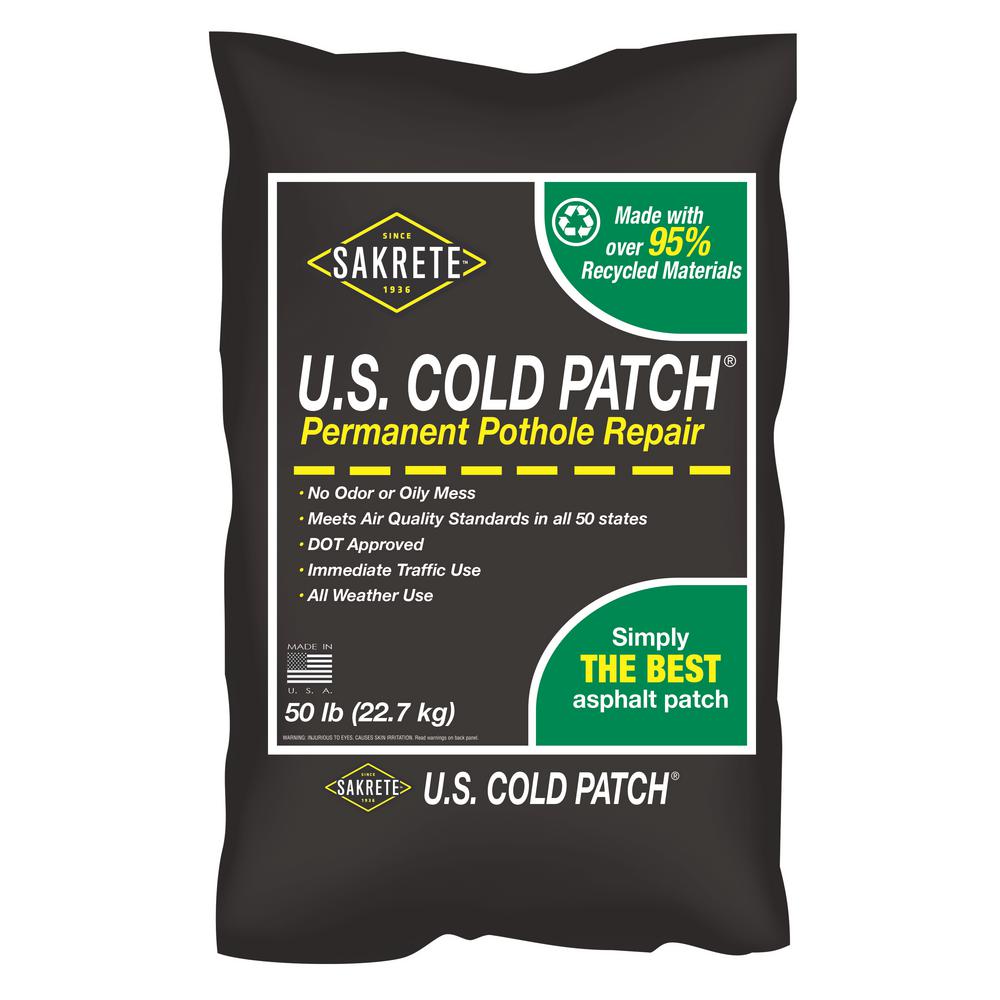 Reviews For Sakrete 50 Lb U S Cold Patch Pothole Repair 60450007 The Home Depot