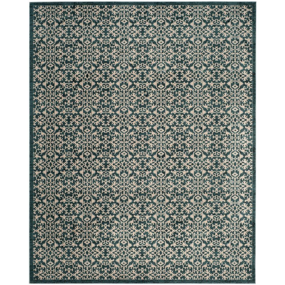 Safavieh Serenity Turquoise Cream 8 Ft X 10 Area Rug Ser215g Safavieh Serenity Turquoise Cream 8 Ft X 10 Area Rug