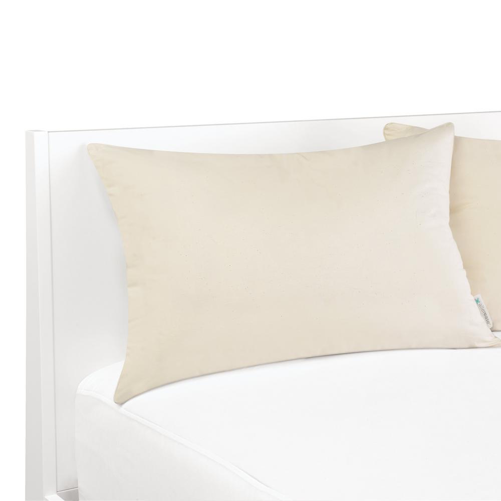 allerease organic cotton pillow