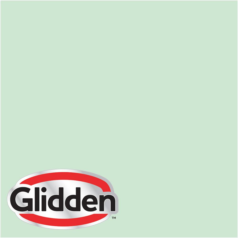 Glidden Premium 8 Oz Hdgg55d New Mint Green Semi Gloss Interior Paint Sample