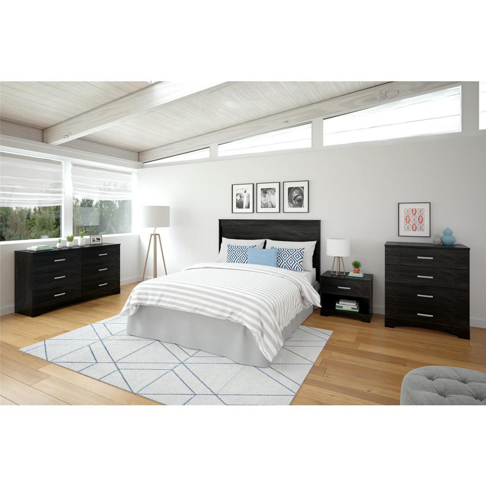 Ameriwood Crescent Point Full Size Black The