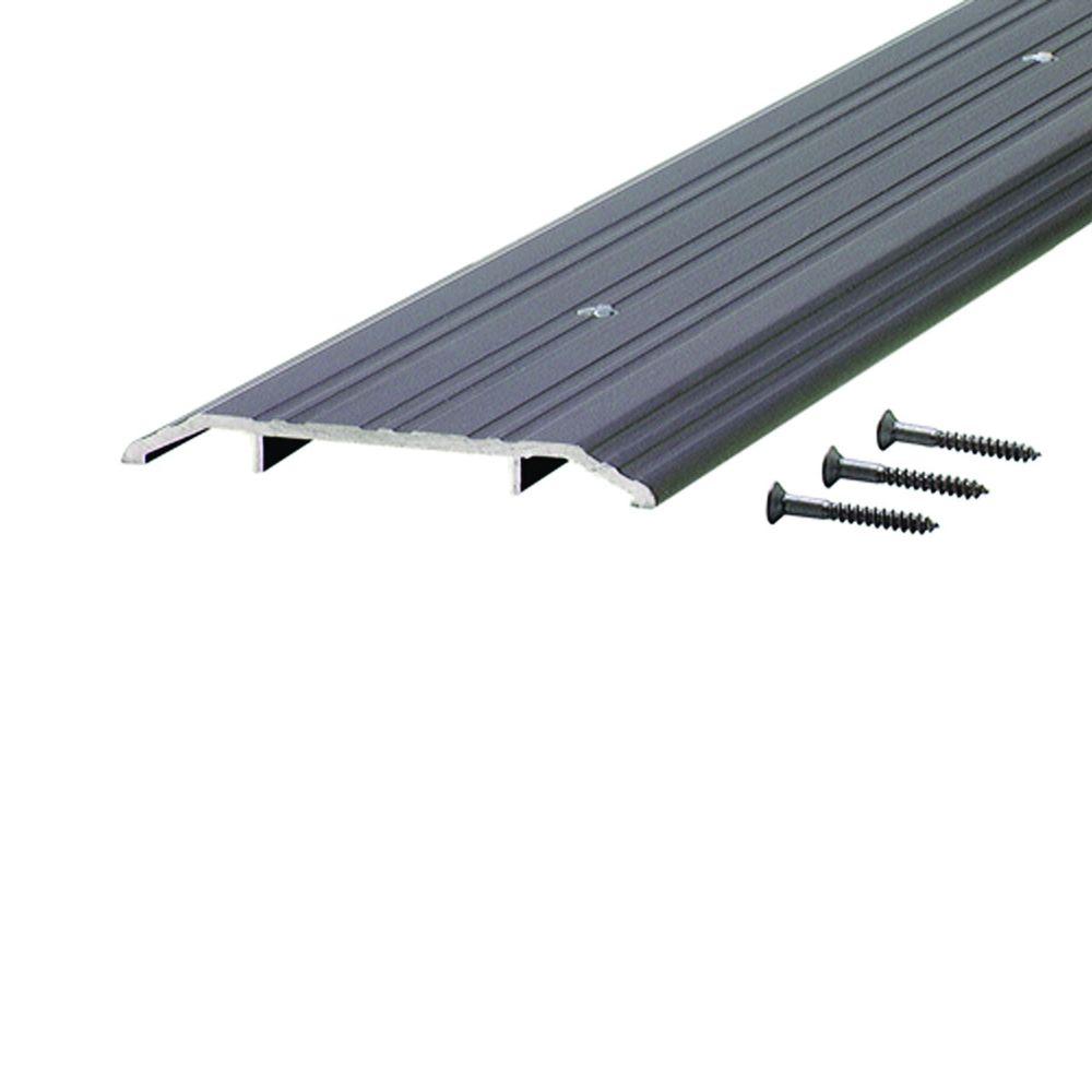 M D Building Products Fluted Saddle 5 In X 96 In Bronze Aluminum